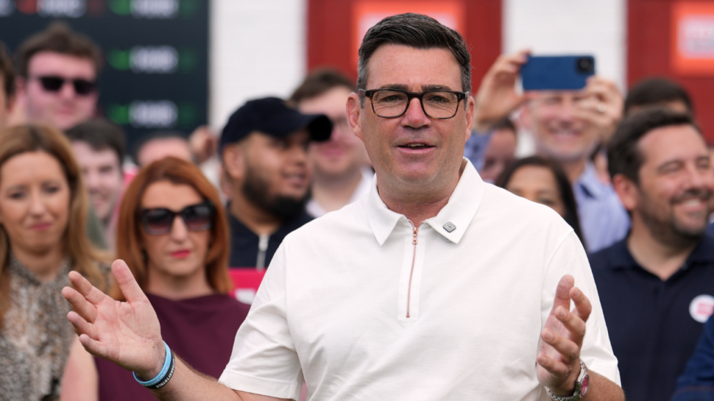 British Prime Minister Keir Starmer faces potential leadership challenge from newly-elected Andy Burnham British Prime Minister Keir Starmer faces potential leadership challenge from newly-elected Andy Burnham
