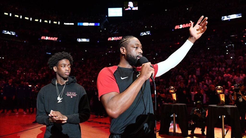 Son of NBA legend Dwyane Wade faces felony domestic violence accusations after arrest