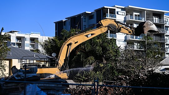 Rather than multi-storey apartment blocks, CEDA has proposed property holders be allowed to subdivide their homes for dual occupancy.