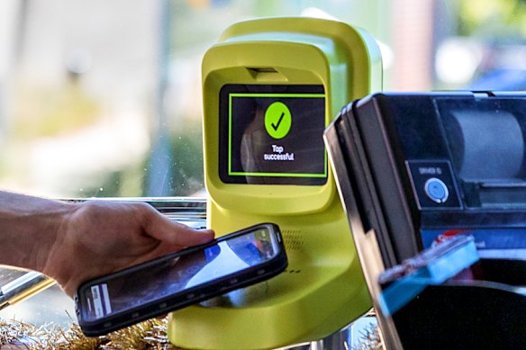 IPhone users will finally be able to tap onto trains. 
