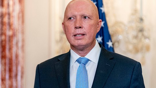Former Liberal leader, Peter Dutton.