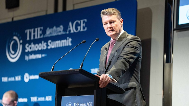 Minister for Education Ben Carroll speaks as topics include staff wellbeing and AI Minister for Education Ben Carroll speaks as topics include staff wellbeing and AI