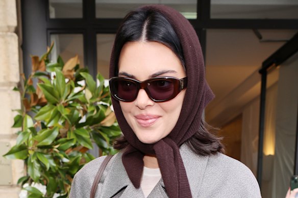 Kendall Jenner in Paris.