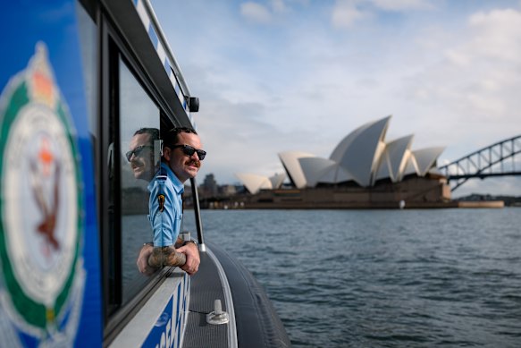 Constable Jayden Stevens  on Water Police 41.