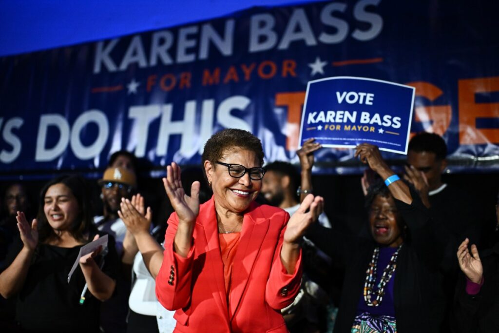 Karen Bass Advances To LA Mayor Runoff–Will Pratt or Raman Join Her?