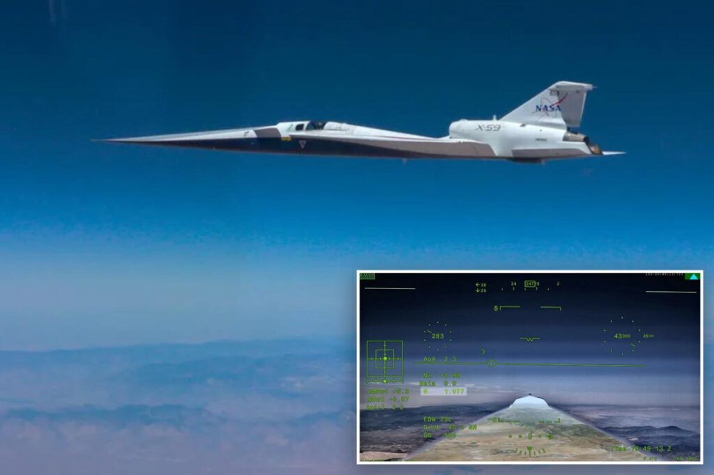 NASA’s 7M ‘Son of Concorde’ high-speed jet just broke the sound barrier — without the ‘boom’