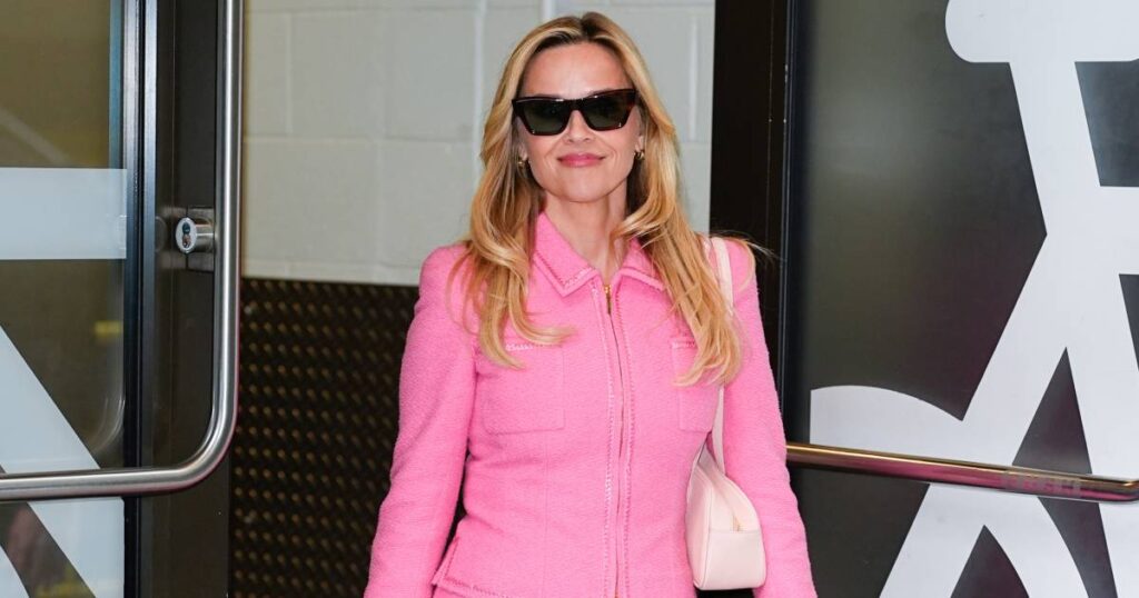 Channel Reese Witherspoon’s ‘Legally Blonde’ Style in This Pink Tweed Jacket