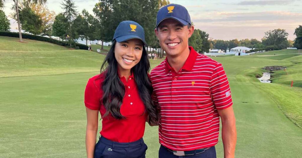 Professional Golfer Collin Morikawa and Wife Katherine Zhu: A Timeline of Their Relationship Professional Golfer Collin Morikawa and Wife Katherine Zhu: A Timeline of Their Relationship