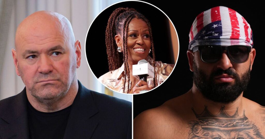 UFC Fighter Josh Hokit Says ‘Michelle Obama Is a Man’ at White House Freedom 250 Event UFC Fighter Josh Hokit Says ‘Michelle Obama Is a Man’ at White House Freedom 250 Event