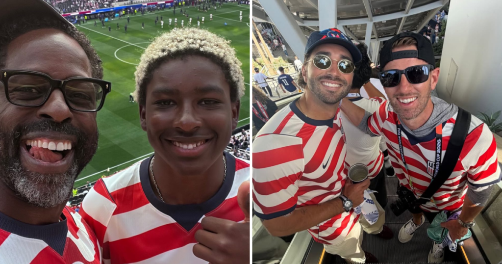 Celebrities Cheer on Global Soccer at the 2026 World Cup: Sterling K. Brown, Joey Graziadei and More 