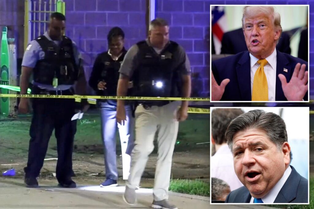 Trump says he can fix Chicago’s crime epidemic ‘fast and permanently’ after 39 shot over weekend