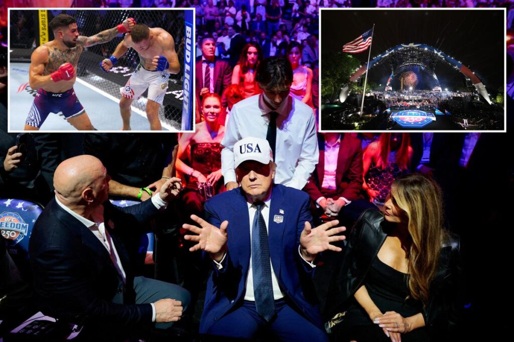 Trump calls ‘incredible’ UFC event ‘one of the most exciting days in the history’ of the White House Trump calls ‘incredible’ UFC event ‘one of the most exciting days in the history’ of the White House