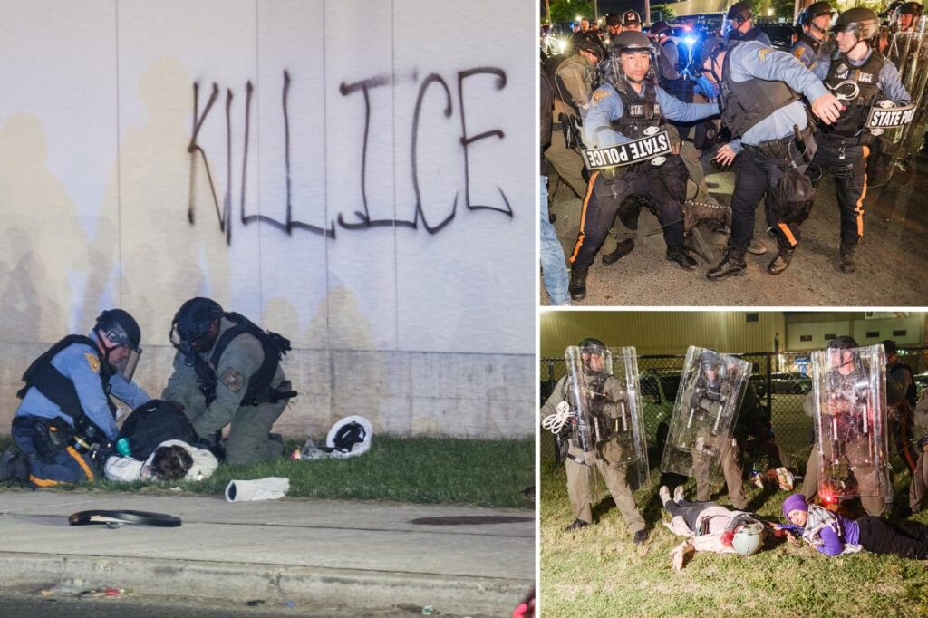 At least 20 protesters arrested at ICE detention center Delaney Hall as DHS vows ‘ZERO tolerance for rioters’ At least 20 protesters arrested at ICE detention center Delaney Hall as DHS vows ‘ZERO tolerance for rioters’
