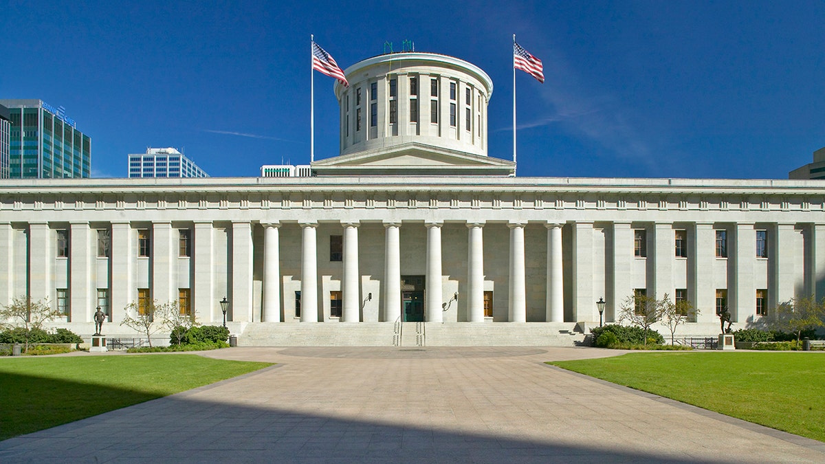 Ohio State Capitol building in Columbus, Ohio