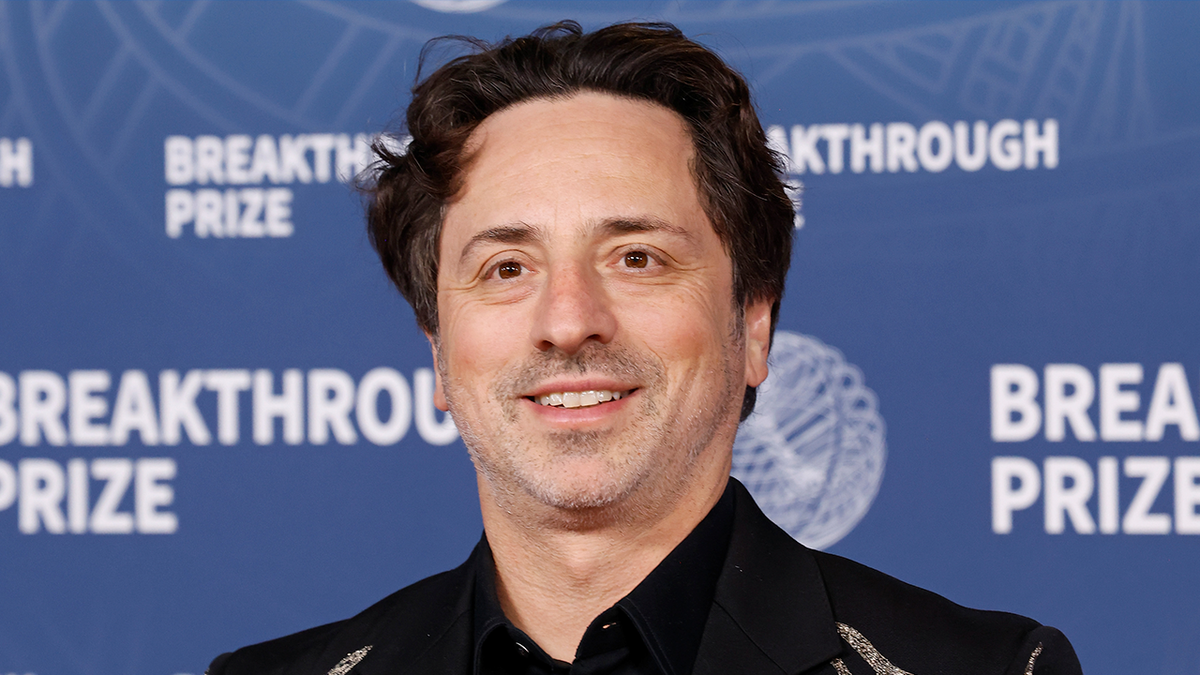 Sergey Brin at event 