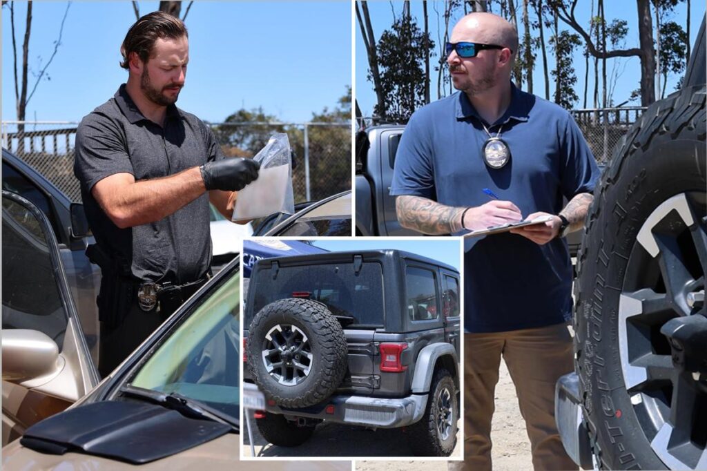 SoCal cops stop sneaky smuggling operation after vehicles driven into Mexico