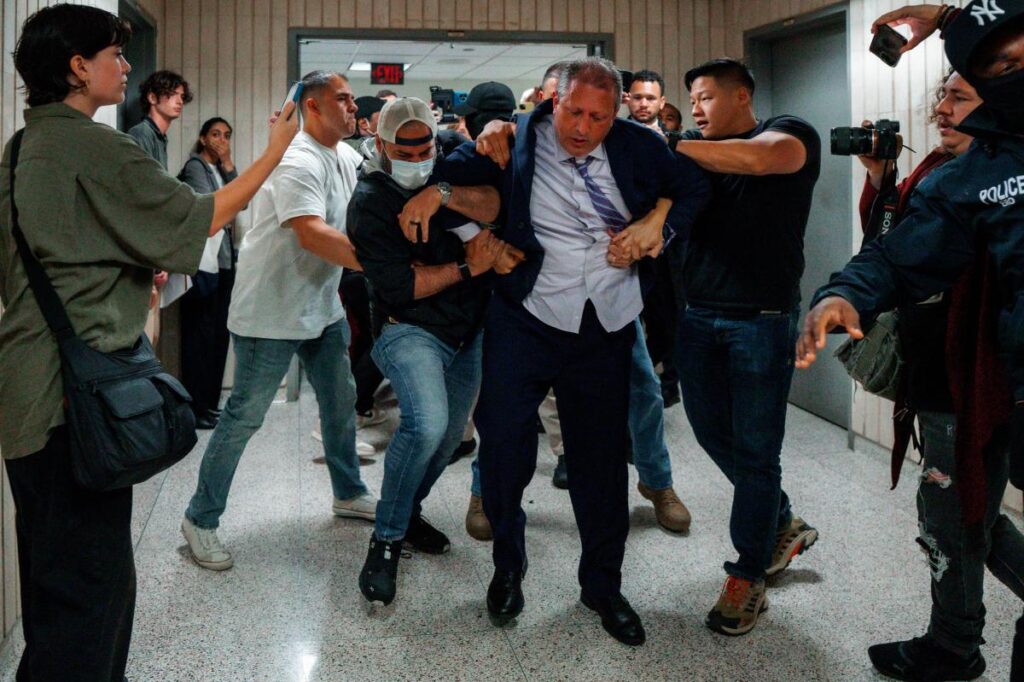 Brad Lander tears up after judge finds him not guilty in NYC ICE arrest episode Brad Lander tears up after judge finds him not guilty in NYC ICE arrest episode