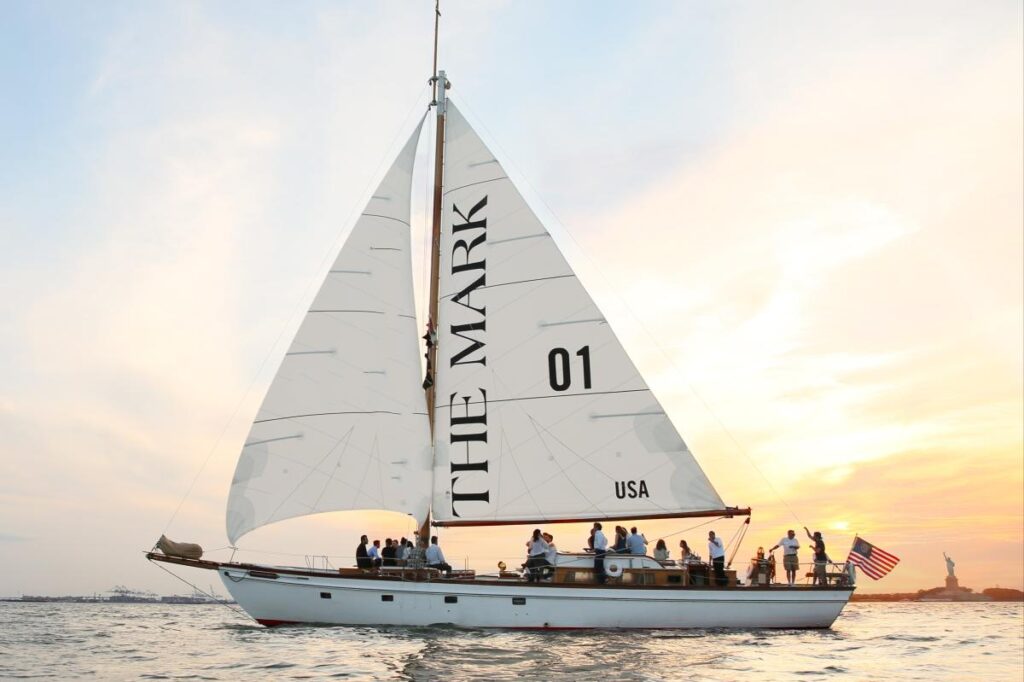 Sip champagne, savor caviar and sail New York Harbor on The Mark’s historic yacht Sip champagne, savor caviar and sail New York Harbor on The Mark’s historic yacht