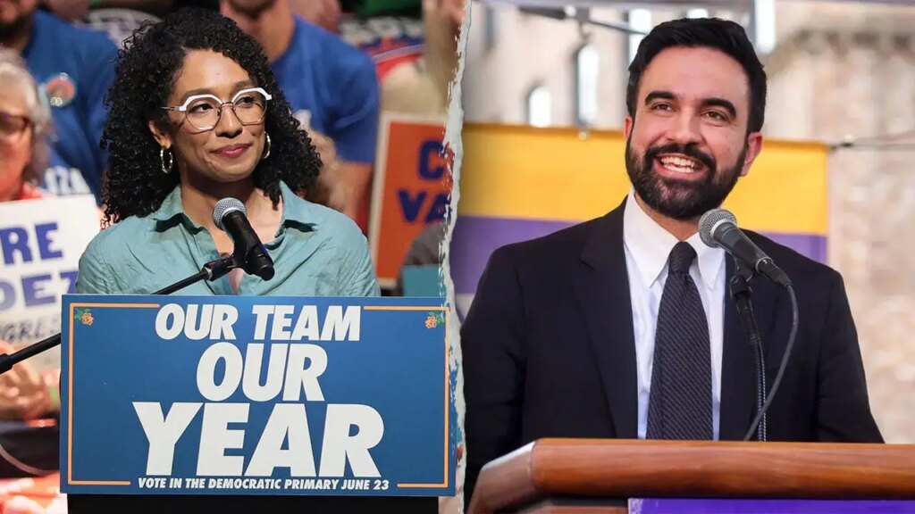 Mamdani-backed socialist with history of anti-American rhetoric wins vicious Dem primary race Mamdani-backed socialist with history of anti-American rhetoric wins vicious Dem primary race