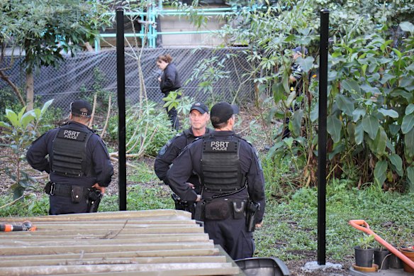 Public Safety Response Team Police were called to Kurilpa Commons, with six people arrested. 