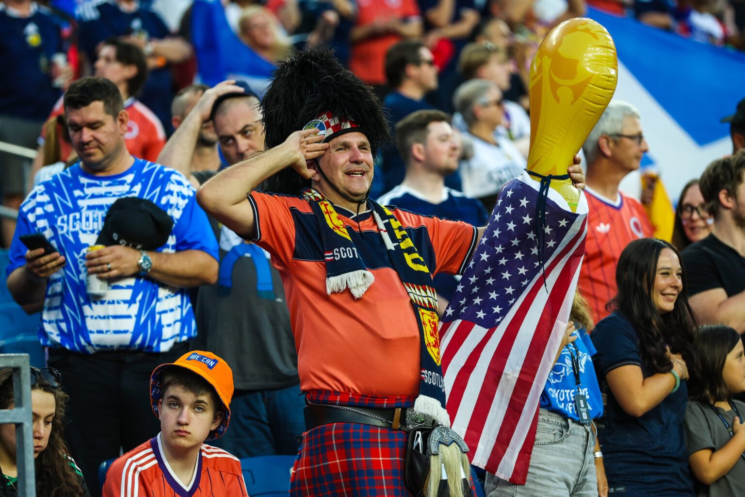 Scotland Fans Celebrated Historic World Cup Win In The Most American Way Scotland Fans Celebrated Historic World Cup Win In The Most American Way