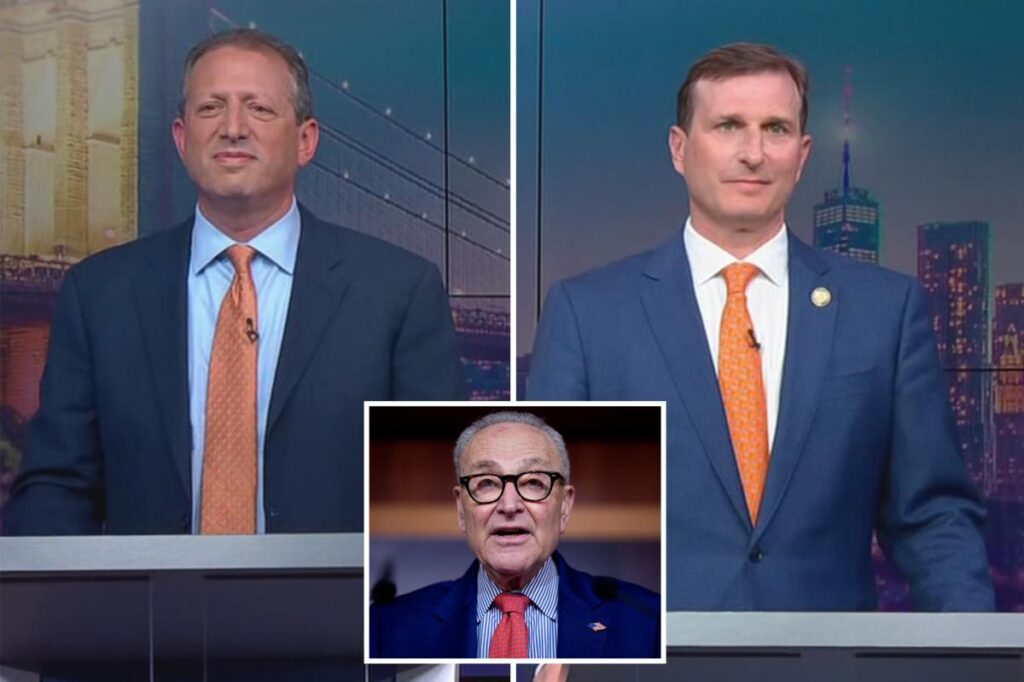 Sen. Chuck Schumer thrown under the bus during House debate between Dan Goldman and Brad Lander Sen. Chuck Schumer thrown under the bus during House debate between Dan Goldman and Brad Lander