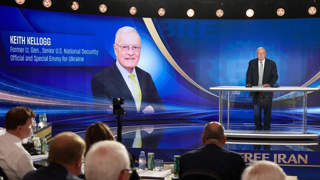 Keith Kellogg tells Iranian dissidents the ‘window is open’ to force regime change in Tehran Keith Kellogg tells Iranian dissidents the ‘window is open’ to force regime change in Tehran