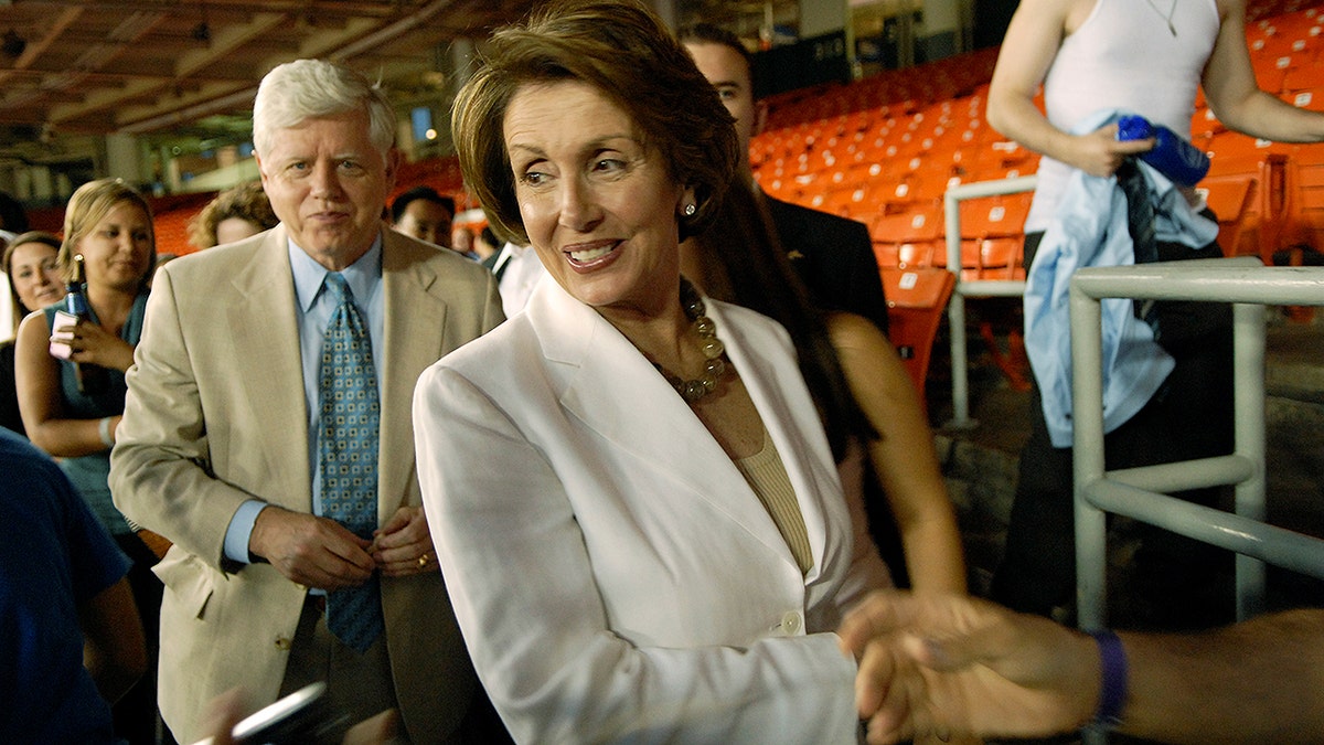 Congressman John Larsen and Nancy Pelosi