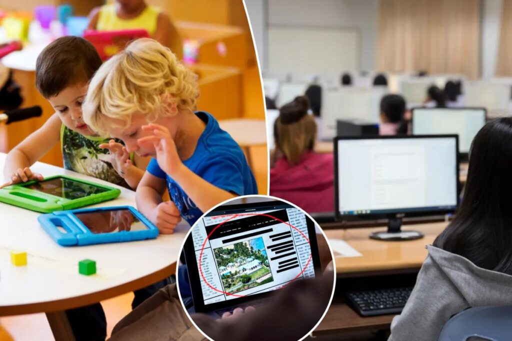 Parents disturbed by kids’ out-of-control screentime at school, spent surfing web and playing poker-like game: ‘Electronic fentanyl’