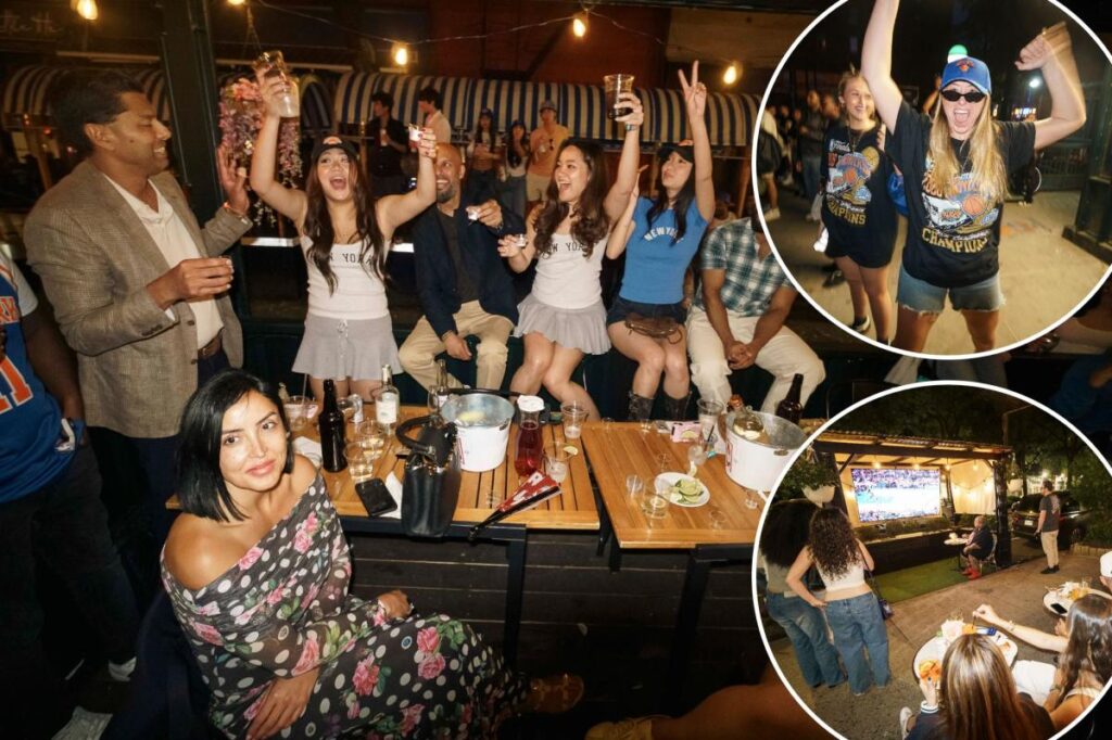 Exclusive | Inside the rowdy street-side Knicks watch parties and private celebrations for Game 3 of the Finals: ‘Energy is off the charts’