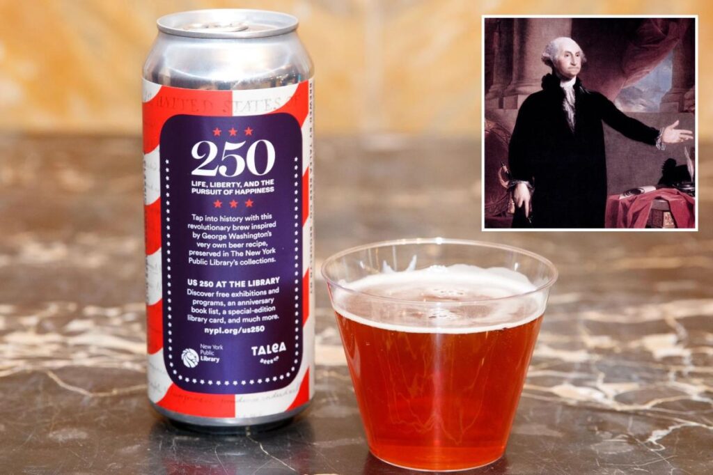 Cheers to George! The Post takes a tipple of President Washington’s own homemade beer recipe 
