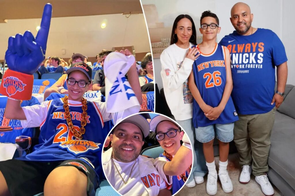 Beloved Knicks superfan witnessed stunning Game 4 victory — and met his namesake, Carmelo Anthony: ‘Beautiful experience’ Beloved Knicks superfan witnessed stunning Game 4 victory — and met his namesake, Carmelo Anthony: ‘Beautiful experience’