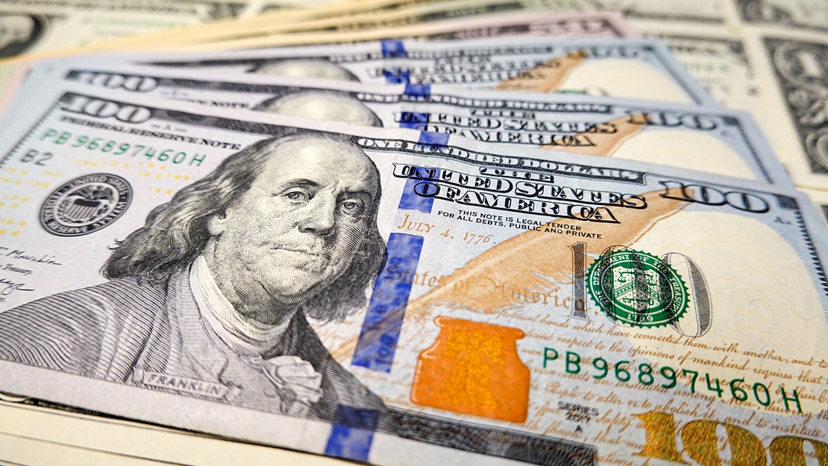 $100 dollar bills