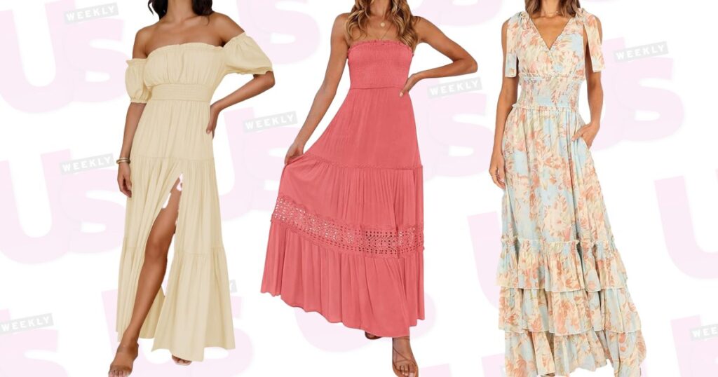 These 17 Smocked Maxi Dresses Cleverly Conceal Bloat — And No One Would Guess Prices Start at These 17 Smocked Maxi Dresses Cleverly Conceal Bloat — And No One Would Guess Prices Start at