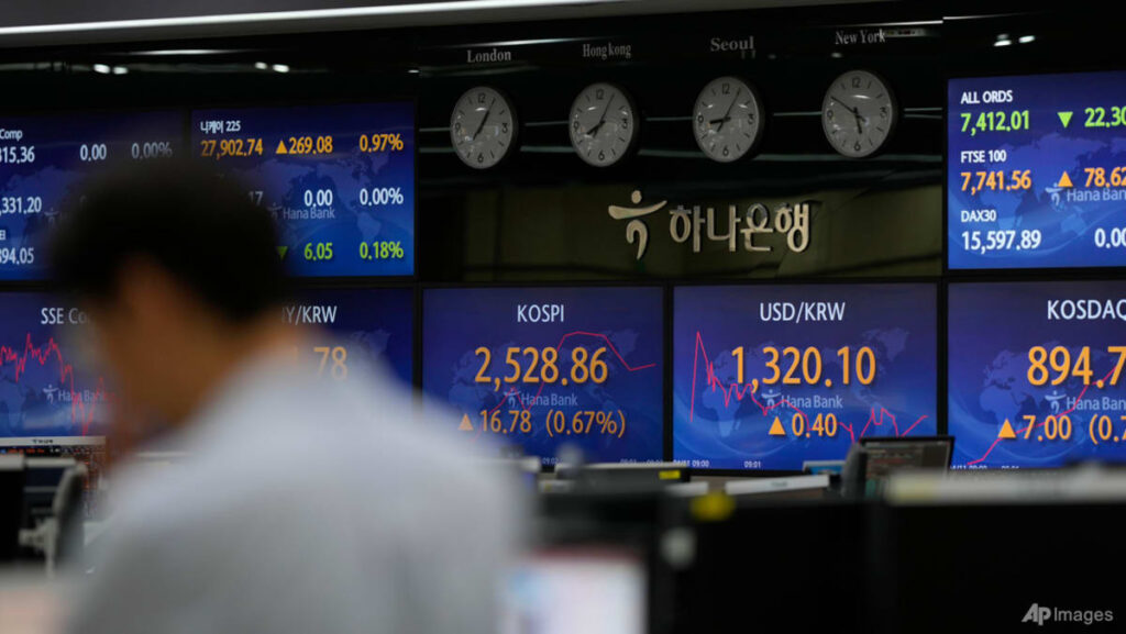 Asian stocks track Wall Street tech bounce, oil eases on Middle East hope Asian stocks track Wall Street tech bounce, oil eases on Middle East hope