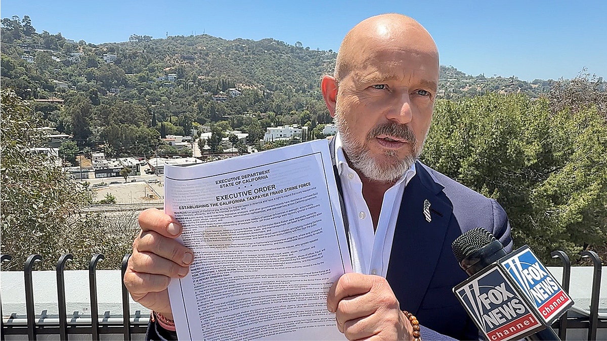 Republican gubernatorial candidate Steve Hilton vows to investigate Democratic Gov. Gavin Newsom of California for fraud