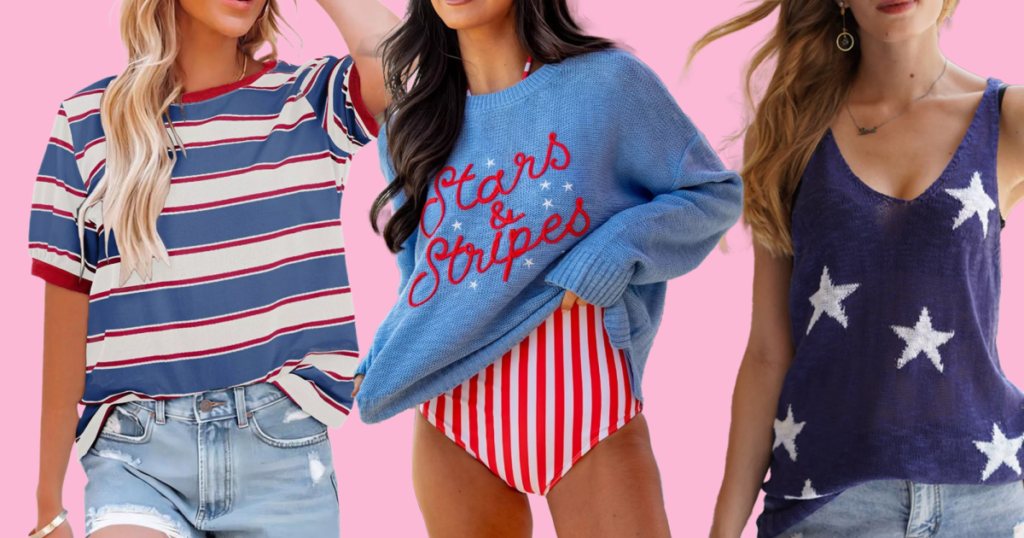 Red, White and Boutique-Worthy! 17 Stylish Pieces of Patriotic Clothing — All Over 30% Off Red, White and Boutique-Worthy! 17 Stylish Pieces of Patriotic Clothing — All Over 30% Off