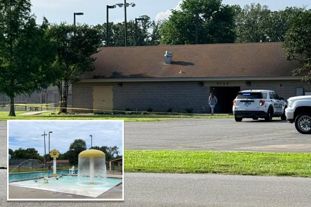 Three children shot near public pool in small Arkansas town, suspect taken into custody Three children shot near public pool in small Arkansas town, suspect taken into custody