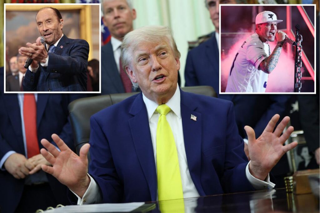 Trump reveals which performers will replace the ‘no talent’ singers that dropped out of Freedom 250 rally Trump reveals which performers will replace the ‘no talent’ singers that dropped out of Freedom 250 rally