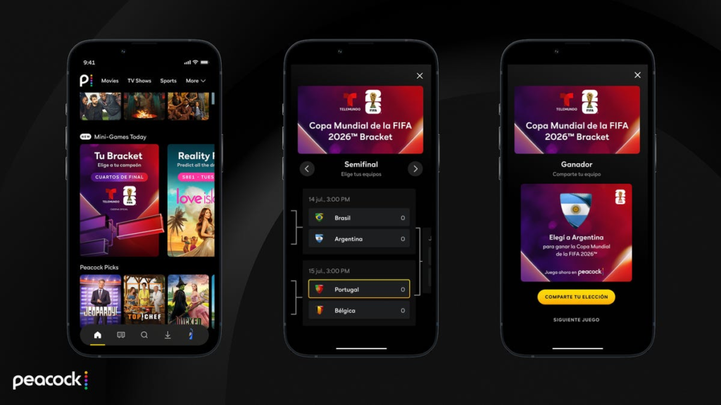 Peacock Is Launching New Interactive Features for World Cup Fans Today