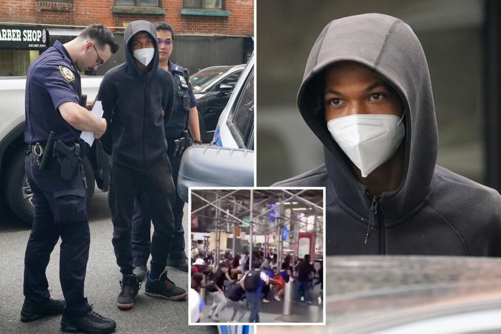 Teen charged with attempted murder in Times Square gunfire that sent tourists running – as gang link is probed Teen charged with attempted murder in Times Square gunfire that sent tourists running – as gang link is probed