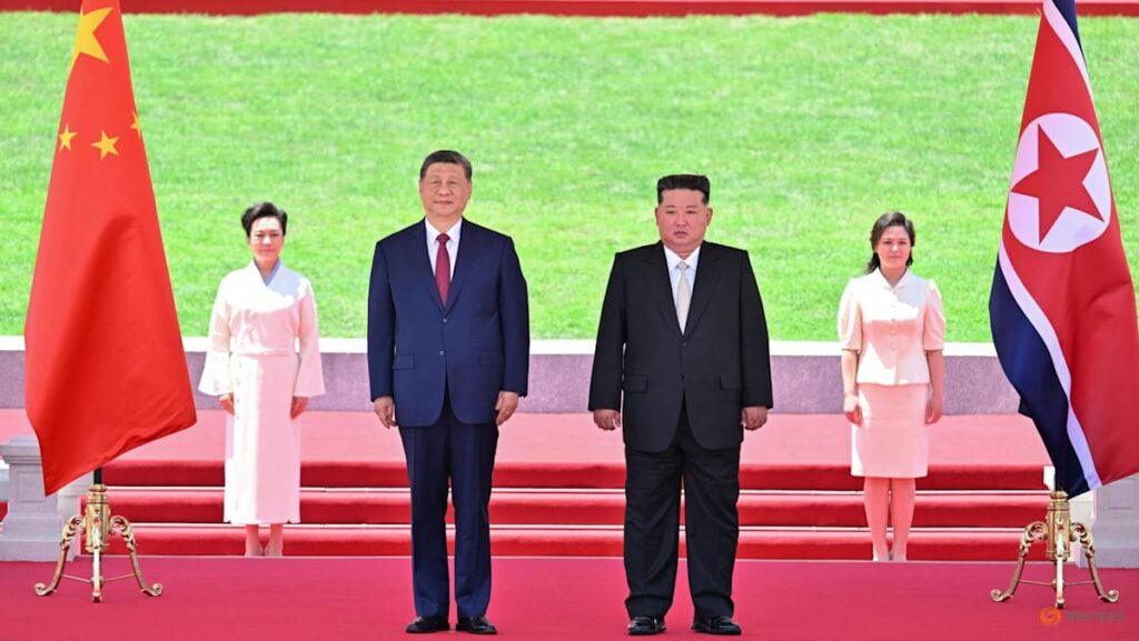 China’s Xi vows unwavering support for North Korea’s Kim in rare Pyongyang visit China’s Xi vows unwavering support for North Korea’s Kim in rare Pyongyang visit