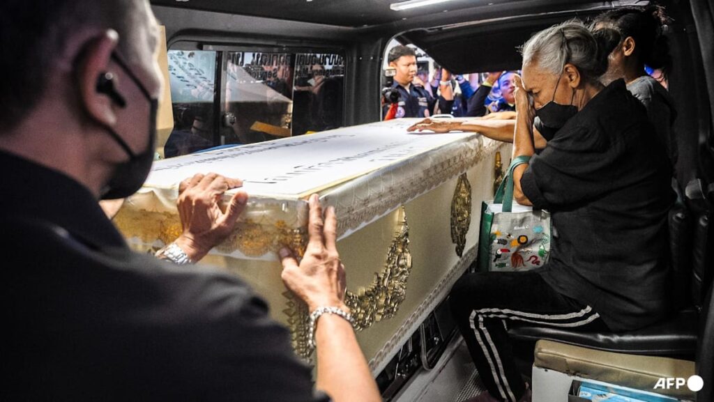 Death toll in Thai bar fire rises to 32, officials say, with dozens still in hospital Death toll in Thai bar fire rises to 32, officials say, with dozens still in hospital