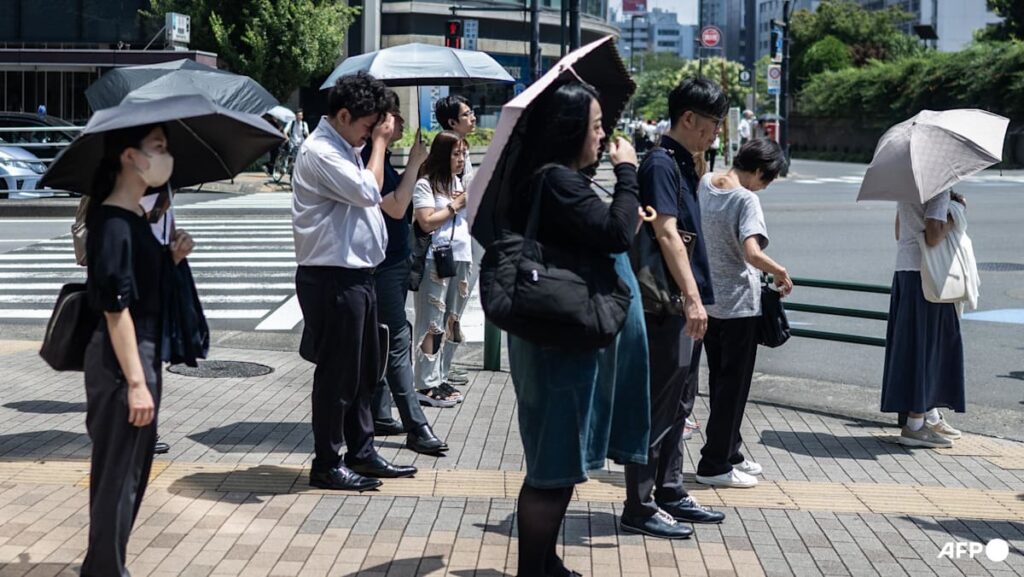 Tokyo reports most heat-related hospitalisations since 2010, one dead