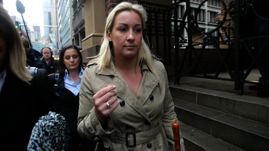 Keli Lane leaves court during her trial in 2010.