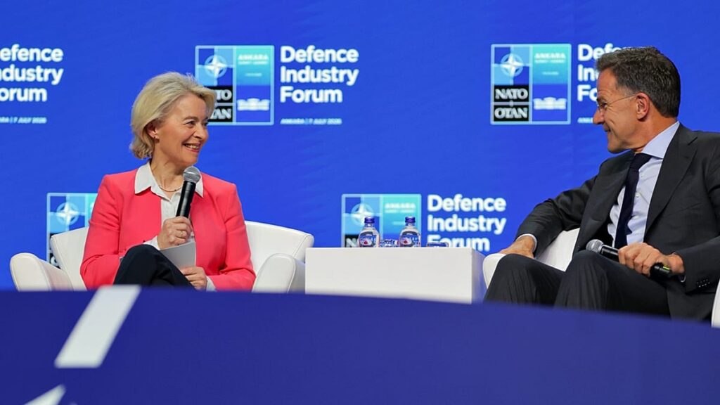 NATO must become more European, von der Leyen and Rutte say