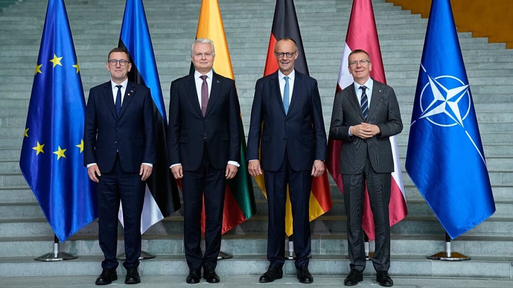 Security of Baltics is our security, Merz says before NATO summit Security of Baltics is our security, Merz says before NATO summit