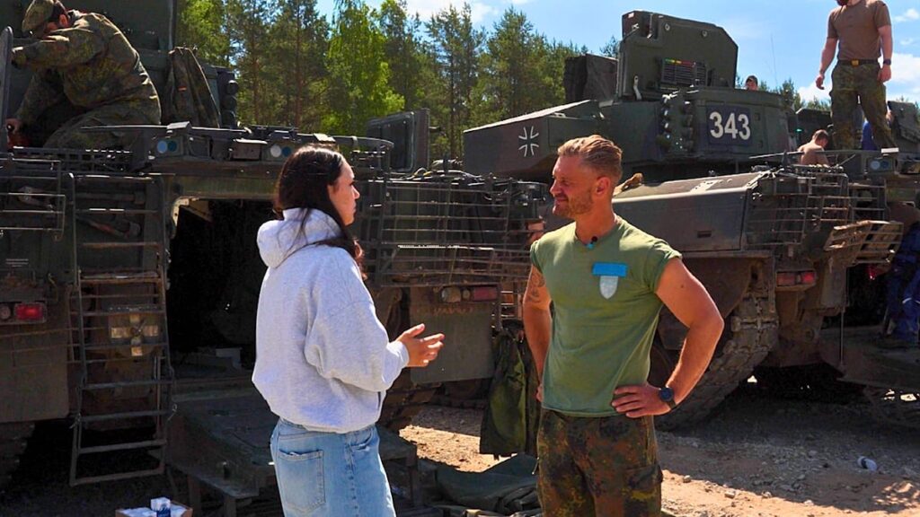 How a NATO essay contest won a Lithuanian schoolgirl a ride in a tank
