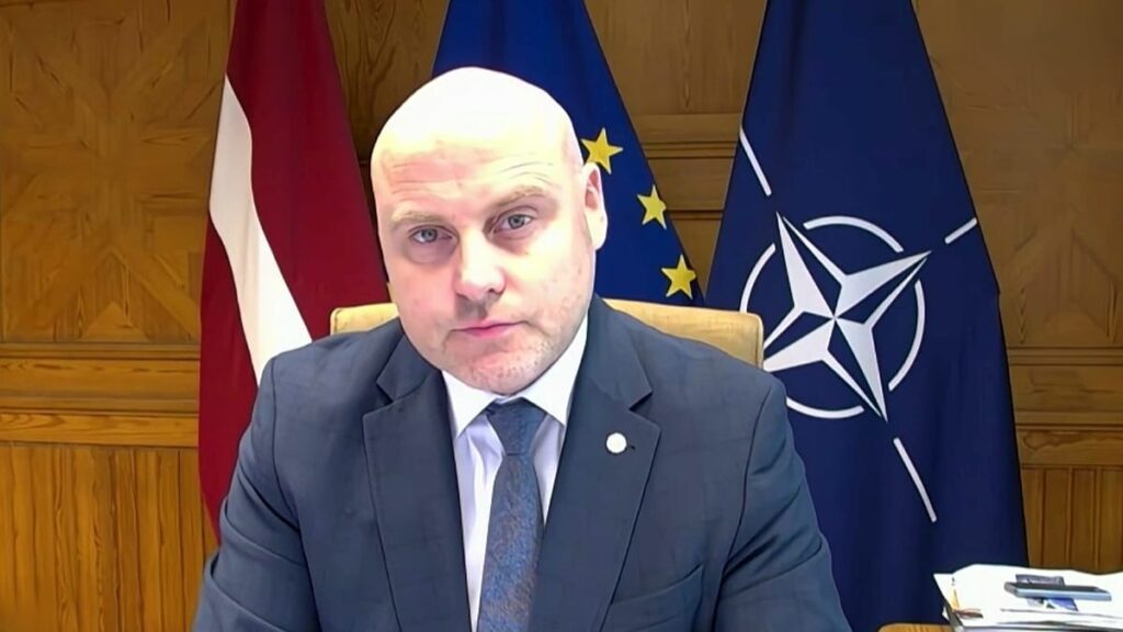 Latvian PM: Putin stepping up hybrid war due to Ukraine losses Latvian PM: Putin stepping up hybrid war due to Ukraine losses