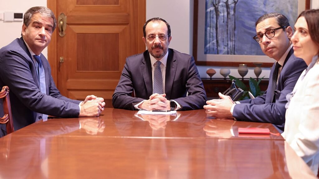 Raffaele Fitto in Nicosia: EU seeks key role in Cyprus talks